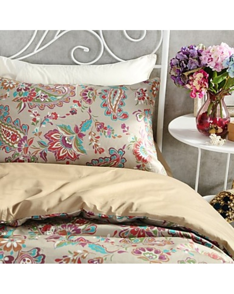 Floral Cotton 4 Piece Duvet Cover Sets