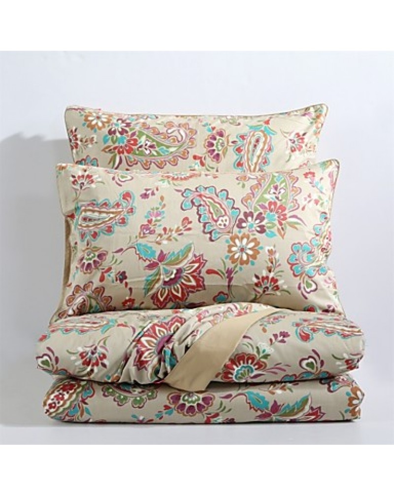 Floral Cotton 4 Piece Duvet Cover Sets