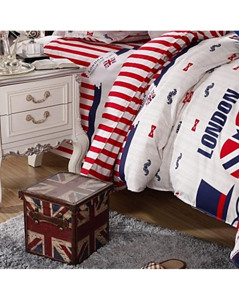 London Bedding Set of 4pcs Queen/Twin Set Boy First Choice