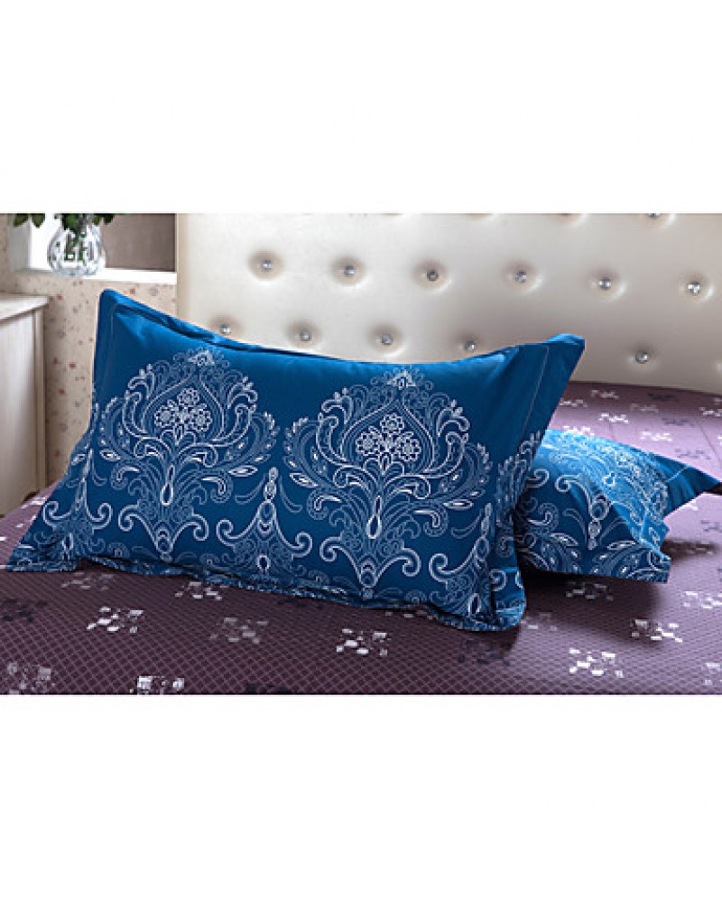 Blue Bohemia Style Bedding Sets Queen Size Cotton Home Textile