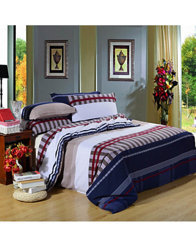 Cotton 4 Piece Duvet Cover Sets